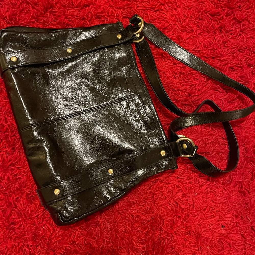 HOBO bag black & gold